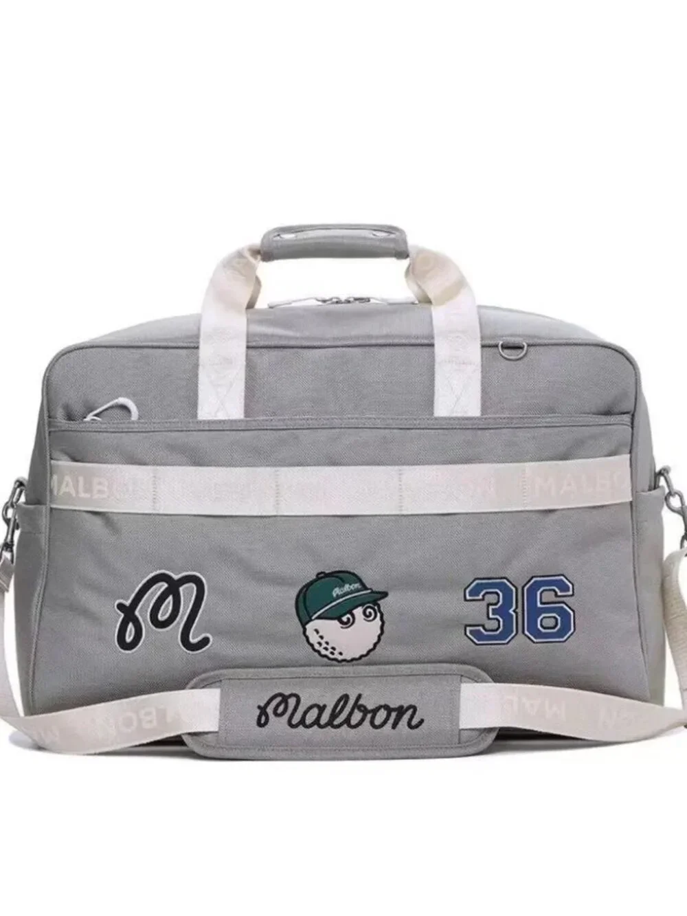 Malbon Golf Tote Bag Fashionable Shoulder Bag Large-Capacity Travel Carryall 1pc
